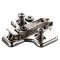 Salice Concealed Hinge, Clip Mounting Plate, Quick Fixing System, BAV3L39F, 3mm Height
