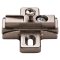 Salice Concealed Hinge, Slide-on Mounting Plate, –7.5° to +7.5° Angle