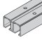 hafele slido double sliding doors track #941.02.920