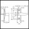 Product Specs for Adams Rite 4560 Deadlatch Handle