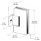 FHC Venice Pony Wall Mount Hinge for Shower Doors Specs