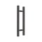FHC 12" Square Ladder Back-To-Back 8" Center-To-Center Shower Door Handles, Oil Rubbed Bronze (US10B) Finished