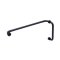 FHC Round Profile 6" Pull Handle And 18" Towel Bar Combo With Metal Washers, Oil Rubbed Bronze (US10B) Finished