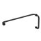 FHC Round Profile 6" Pull Handle And 24" Towel Bar Combo With Metal Washers, Oil Rubbed Bronze (US10B) Finished