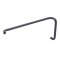 FHC 6" Pull Handle 24" Towel Bar Combo No Washers, Oil Rubbed Bronze (US10B) Finished