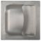 Trimco 1111 Series Large Flush Cup Pull, 6"x6", ADA Compliant