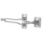 Rockwood 604 Solid Cast Brass Door Guard, Satin Chrome Finish - QuickShip