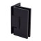 FHC Valore Square Wall Mount Hinge for Shower Doors - Offset Back Plate, Oil Rubbed Bronze (US10B) Finished