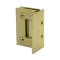 FHC Venice Series Wall Mount Hinge for Shower Doors - Offset Back Plate- Rear, Satin Brass (US4) Finished