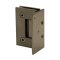 FHC Venice Series Wall Mount Hinge for Shower Doors - Offset Back Plate- Rear, Satin Bronze (US10) Finished
