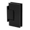 FHC Venice Square Wall Mount Hinge for Shower Doors - Offset Short Back Plate, Oil Rubbed Bronze (US10B) Finished