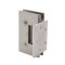 FHC Venice Square 5 Degree Positive Close Offset Short Back Plate Wall Mount Hinge- Rear, Satin Nickel (US15) Finished