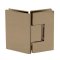 FHC Venice Square 5 Degree Positive Close Glass To Glass 135 Degree Hinge for Shower Doors, Satin Bronze (US10) Finished