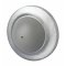 Rockwood #400, Solid Cast Door Stop, Wall Mounted, Concealed Mounting, Satin Chrome Finish - QuickShip