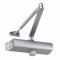 Accentra YDC204 Door Closer, Non-Hold Open with Tri-Packed Arms, Spring Size 4, Aluminum Painted (US28) Finish