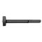 Accentra 6100F Fire Rated, Rim Exit Device Panic Bar, Exit Only, Grade 1, 36" Door, Black Suede Powder Coat Finish