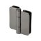 FHC Zephyr 180 Degree Glass-To-Glass Outswing Or Bifold Inswing Hinge for Shower Doors - 3/8" Glass, Satin Stainless Steel (US32D) Finished