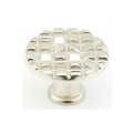 Schaub Mosaic Small Round Knob - Satin Nickel