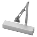 Accentra 2711 Door Closer, Hold Open with Tri-Packed Arms, Adjustable Spring Size - QUICKSHIP, Aluminum Painted (US28) Finish