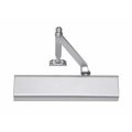 Norton 210, Door Closer, Surface Closer, Tri-packed (regular, top jamb, parallel), No Hold Open, Aluminum Painted Finish