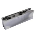 Assa Abloy PFD-22 Top Glass Door OHC Patch with Overhead Closer Insert, Clear Anodized Aluminum (US28) Finish
