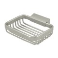 Content Deltana Bathroom Basket Rectangular Soap Holder Satin Nickel (US15) Finished