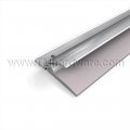 NGP 1015V Door Sweep, 1.1875" Aluminum Casing with Rain Drip and .3125" Vinyl Seal