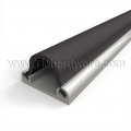 NGP 112N Door Shoe Sweep, Aluminum Track with a .75" Neoprene Seal