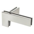 Assa Abloy PFT-41 RH/LH Glass Sidelite Transom Fin Patch With Pivot, Stop Or Blank Insert, Clear Anodized Aluminum (US28) Finish