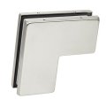 Assa Abloy PFT-60 Glass Sidelite Transom Patch With Blank And Stop Tab, Clear Anodized Aluminum (US28) Finish