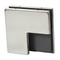 Assa Abloy PFT-62 Glass Sidelite Transom Stop Patch, Clear Anodized Aluminum (US28) Finish