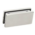 Assa Abloy PFT-70 Glass Transom Stop Patch With Blank And Stop Patch, Clear Anodized Aluminum (US28) Finish