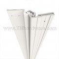 PemkoHinge™ #HS_SF, Half Surface Safety Hinge, Continuous Hinge