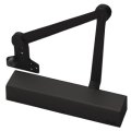 Accentra 2721 Door Closer, Non-Hold Open, Parallel Arm with Removable Stop, Adjustable Spring Size, Dark Bronze Painted (US20) Finish