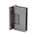 FHC Junior Glendale Square 5 Degree Wall Mount Hinge for Shower Doors, Satin Nickel (US15) Finished