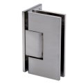 FHC Glendale Series Wall Mount Hinge for Shower Doors - Offset Back Plate, Satin Nickel (US15) Finished