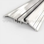 Pemko #252x226FG Latching Panic Exit Threshold, 4.125" Alum. or Bronze with Thermal Break and Seal, .875" H