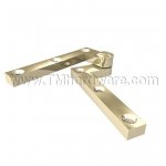 Deltana #PH60 Knife Pivot Hinge, Solid Brass, For Doors up to 200 LB
