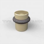 Deltana Round Universal Floor Bumper, 1-1/2" Tall