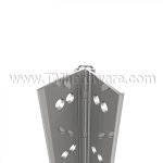 Ives 224HD Full Mortised, Concealed Continuous Hinge, Door Edge Protector