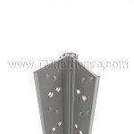 Ives 224XY Full Mortised Continuous Hinge, Door Edge Protector