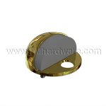 Ives FS13 Door Stop, Dome Shape in Polished Brass Finish (US3)