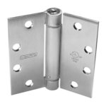 McKinney MacPro MPS60 Adjustable Spring Hinge, Full Mortised, 4-1/2" x 4-1/2" - Quick Ship