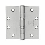 McKinney TA2314 Ball Bearing Door Hinge , 5 Knuckles, Satin Chrome (Brass) or Stainless Steel - Quick Ship
