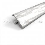 NGP 158N Overlapping Meeting Stile for Beveled Edge Doors, 1.375" Aluminum 'T' Shaped Casing with NGP-TPV Seal