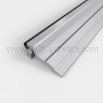 NGP 884B/S Extended Width Bumper Seal Threshold, 2" Aluminum, .875" Height