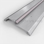 NGP 897 Rabbeted Threshold, 4" Aluminum with Choice of Seals, 1" Height