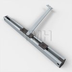 Norton Checkmate 9ADJ Series, Adjustable, Surface, Heavy Duty, Stop And Holder, Hold Open, Aluminum Painted Finish