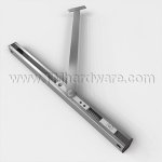 Norton Checkmate 10 Series, Adjustable, Surface, Standard Duty, Stop And Holder, Friction, Aluminum Painted Finish