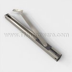 Norton Checkmate 9 Series, Surface, Heavy Duty, Stop And Holder, Hold Open, Satin Stainless Steel Finish